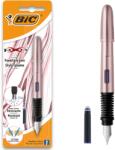 BIC XPEN Töltőtoll, króm rózsaszín (511059)