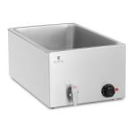 Royal Catering Bain-marie konténer, Royal Catering, Rozsdamentes acél, GN 1/1, 20 l, Ezüst (MP10012615)