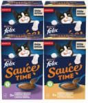 FELIX Felix Sauce Time Karma kiegészítő felnőtt macskáknak 24 x 40 g