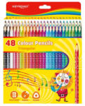 Keyroad Színes ceruza készlet 18 cm háromszögletű 48 szín