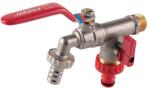 FERRO F-Comfort - Kerti csap két kimenettel 1/2"-3/4"-3/4" KCD1 (KCD1)