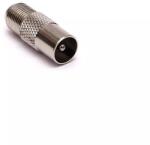 Master connectors Adaptor Mufa TV tata F mama cu filet exterior, Premium, Master E8260 (E8260)