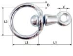 Romsurub Articulatie Inel - Inel/tija 6mm / 36x35mm / 9x43mm, Romsurub, Mk-okr06 (mk-okr06)