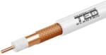 TED Electric Cablu coaxial RG6 miez cupru 1 mm, 75 ohmi, TED Electric TED002358 (RSGA0115377)