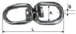 Romsurub Articulatie Inel - Inel Zincata 3.8mm / 14x50mm, Romsurub, Mk-kren38 (mk-kren38)