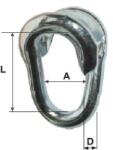 Romsurub Inel Zincat Pentru Final 6mm / 12x33mm, Romsurub, Mk-ogz06 (mk-ogz06)