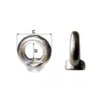 Romsurub Inel Cu Piulita încorporata M6 / 14mm/25mm, Romsurub, Mk-naku06 (mk-naku06)