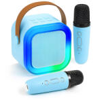 Elekom Детска караоке колонка ELEKOM, С два микрофона, LED светлини и Bluetooth - Код G9144 (G9144-3800158150537)
