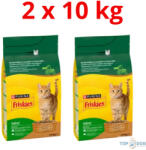 Friskies 2x10kg Indoor csirke és pulyka száraz eledel felnőtt lakásban tartott macskáknak