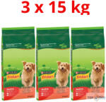 Friskies 3x15kg Active Marhával száraz kutyaeledel