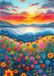 Enjoy 2377 - Sunrise Fields - 1000 db-os puzzle (2377)