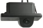Phonocar VM273 gyári helyre illeszthető tolatókamera LED rendszámtábla világítással, BMW kompatibilitás, IP67, 130° látószög (VM273)