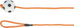 Minge de jucărie din cauciuc solid cu frânghie 6cm/1m