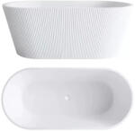Aqualife Kád, Aquatrend Alonso Lux szabadonálló kád fehér lefolyóval 170x75 - zuhanykabin