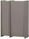 WOOOD Сиво шкафче от декор от ясен 102x140x44 cm Brock - WOOOD (377894-WG)