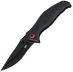 CJH Cuțit CJH cu deschidere cu o singură mână, negru - knifestock - 90,50 RON
