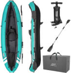 Bestway Felfújható kajak, BESTWAY Hydro-Force Ventura Eelite X1, türkiz, 280 x 86 cm (1 személyes), PVC, evezővel, pumpával, hordtáskával, teherbírás: 130 kg (65118)