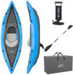 Bestway Felfújható kajak, BESTWAY Hydro-Force Cove Champion X1, kék, 275 x 81 cm (1 személyes), PVC, evezővel, pumpával, hordtáskával, teherbírás: 100 kg (65115N)