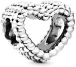 Pandora Moments Gyöngyös szív ezüst charm (797516)