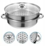 Klausberg Pároló Edény Pároló 2L Fazék Indukciós Gáz Edények (KB-7142)