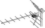 Lechpol Irányított TV Antenna 21-60 "Yaga" 16 Elemű Szimmetrizátor Nélkül Temze (ANT0192) (ANT0192)
