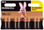 Duracell Basic ECONOMY PACK LR6/8 MN1500 Alkaline 1, 5V tartós AA ceruza elem (Duracell-Basic-ECONOMY-PACK-LR6-8)
