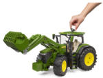 BRUDER Tractor John Deere 7R 350 cu încărcător frontal (3151)