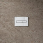 Laufen Ineo Horizon kettős öblítésű WC nyomólap, fehér H9001110000001 (H9001110000001)