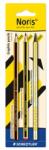 STAEDTLER Grafitceruza készlet, HB, STAEDTLER Noris® evolution set , 3 darab (TS61BK3)