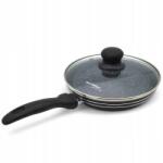  Gránit Serpenyő 26CM Fedő Méhsejt Indukciós Gáz 2.0L Magas 5.0 (APP_MP-2435)