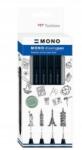 Tombow Vékonyceruza Mono Drawing Pen Fine 005, 01, 03, 05 (WS-EFL-H-F-4P)