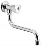 Armatura Kfa Mosogató Kifolyószelep Kimenettel L=200 MM, 1/2 (220-620-00)