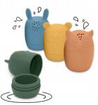 Petite&Mars Szilikon vízijáték Amigos 4 db 6 hónapos kortól (598815)