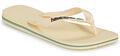Havaianas Lábujjközös papucsok BRASIL LOGO Bézs 43 / 44