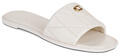Coach Papucsok HOLLY QUILTED LEATHER SANDAL Fehér 40
