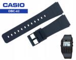 Casio szíj DBC-62 DBC-61 fekete eredeti 2 x 22 mm-es teleszkóp ajándék Black (70378364)