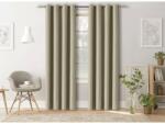  Draperie OXFORD 140x250 cm, bej deschis Agatat: Inele metalice