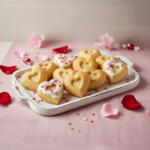  Szilikon sütőforma - szív - 28 x 25, 7 x 4, 5 cm (GL57535G)