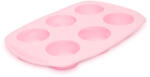  Szilikon muffinsütő-forma - 6 adagos (GL57276PK)