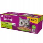 Whiskas nedves macskaeledel ízkeverék zselé tasakban 40x85 g (8410136026294)