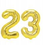  Szám alakú lufi szett 23 arany 100cm