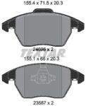 TEXTAR Fékbetét készlet TEXTAR 2469601 for SEAT, SKODA, VW, AUDI (2469601)