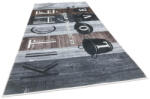 Budapes-Carpet Kft Helena Konyhai Szőnyeg 7286 Grey Beige (Szürke-Bézs) 60x120cm