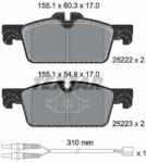 TEXTAR Fékbetét készlet TEXTAR 2522201 for PEUGEOT (2522201)