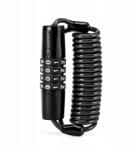 Wozinsky Zár biztonsági zár kerékpár sisak kódzár fekete (5907769384783)