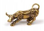  Dekorációs Figura Sárgaréz Bika Wall Street Asztalra Feng Shui 5x3 CM (MOSIĄDZ)