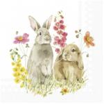 IHR Húsvéti nyuszis szalvéta - Hop on spring - IHR (FR-L1031900)