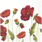 IHR Pipacsos szalvéta - Poppy white - IHR (FR-L867590)