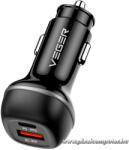CAR charger VEGER USB A + USB C QC PD 51W CC62-1A1C black (6970453555416)