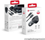  Car charger Forcell F-Energy Carbon USB C QC3.0 PD 3A 20W + cable USB C to Lightning CC50-1C black (5903396209536) - pixelcomputer